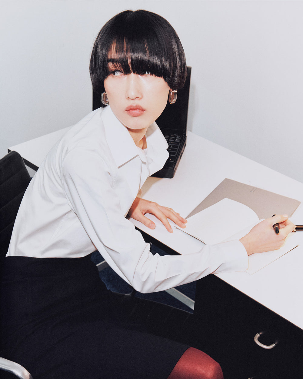 0900 Cotton Poplin Shirt non-variant image 6