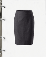 0900 Wool Grey Pencil Skirt non-variant image 1