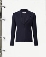 0900 Silk Lined Wool Blazer non-variant image 1
